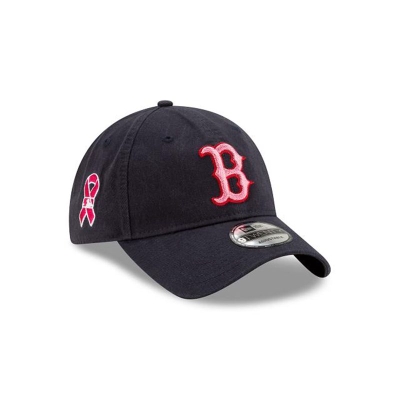 Blue Boston Red Sox Hat - New Era MLB Mother's Day 9TWENTY Adjustable Caps USA4932167